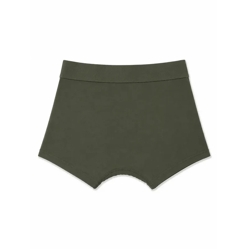 Palm Angels Herrenunterwäsche aus grüner Baumwolle, Stretch-Passform