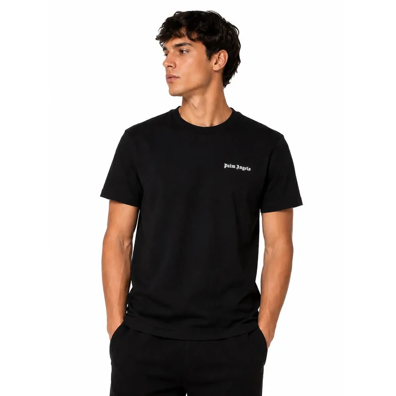 Palm Angels Herren-Unterwäsche aus schwarzer Baumwolle, kurze Passform