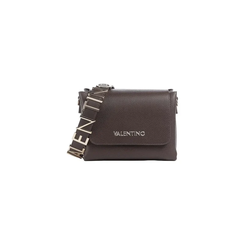 Valentino Damen-Umhängetasche, schwarz, Polyurethan, 19 cm breit