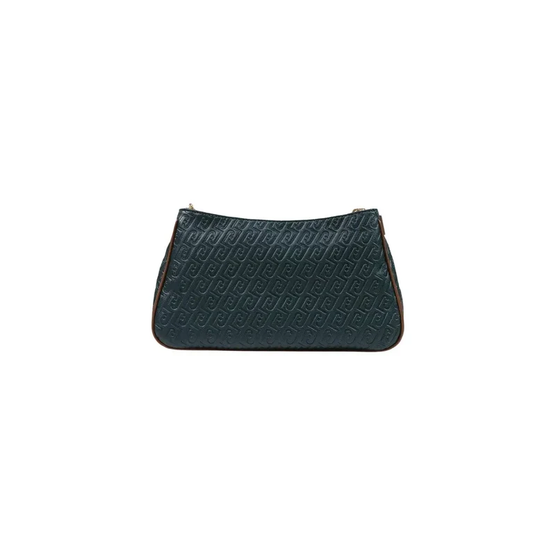 Liu Jo Grüne Damen-Schultertasche aus Polyurethan, 30 cm breit