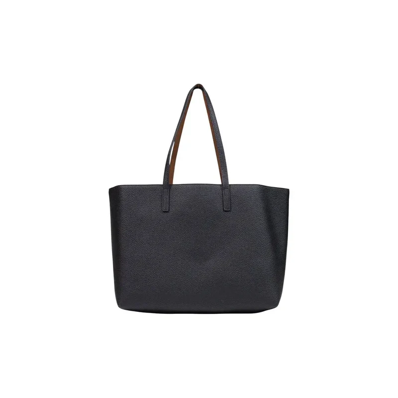 Replay Damenhandtasche, schwarz, samtig-synthetisch, 40 x 30 cm