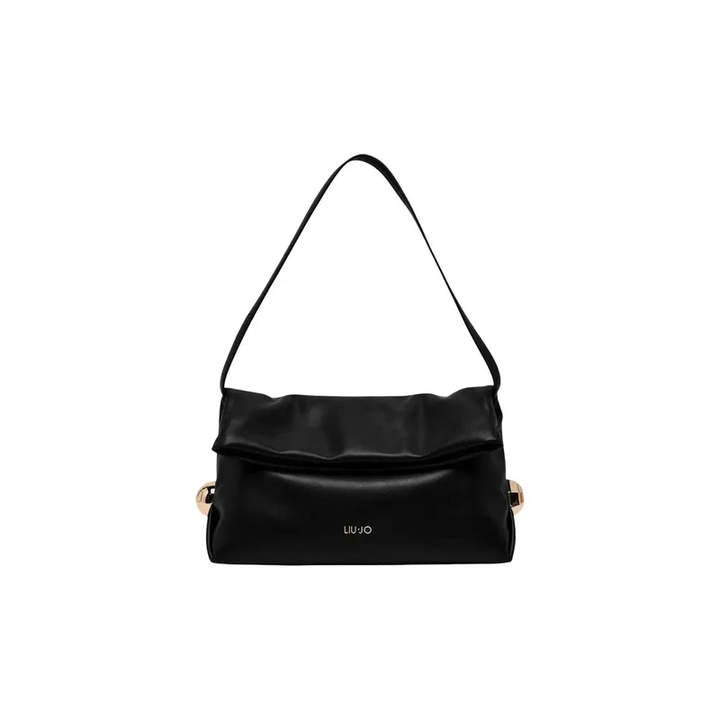 Liu Jo Schwarze Damenhandtasche aus Polyester, 30 x 20 x 7 cm