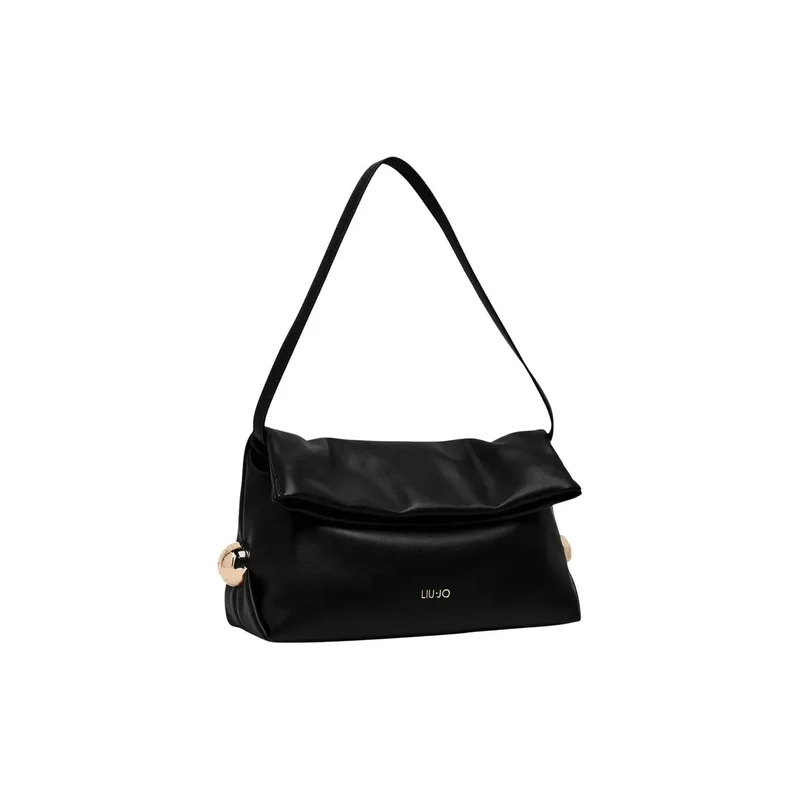 Liu Jo Schwarze Damenhandtasche aus Polyester, 30 x 20 x 7 cm