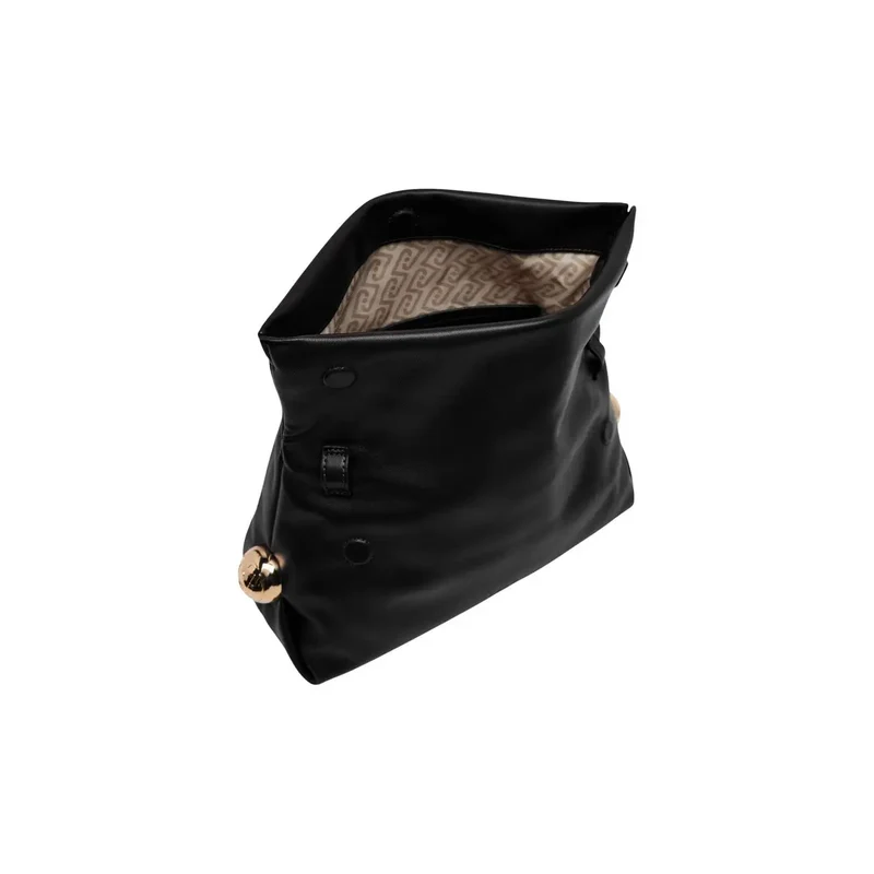 Liu Jo Schwarze Damenhandtasche aus Polyester, 30 x 20 x 7 cm