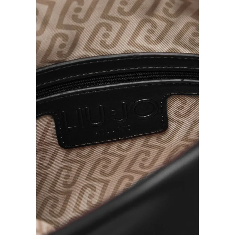 Liu Jo Schwarze Damenhandtasche aus Polyester, 30 x 20 x 7 cm