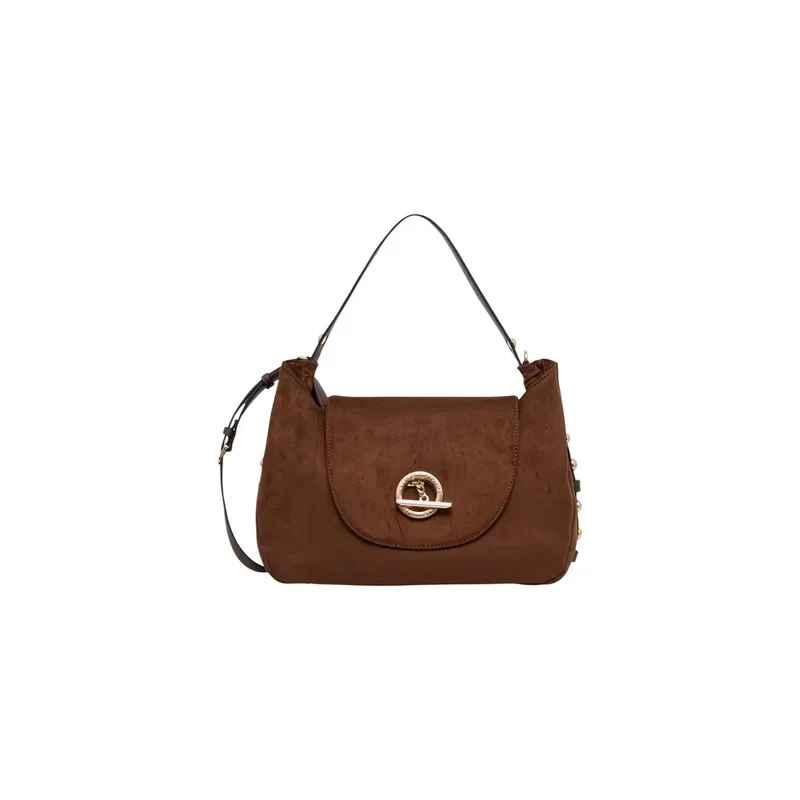 Liu Jo Schwarze Damenhandtasche aus Kunstleder, Boston-Bag
