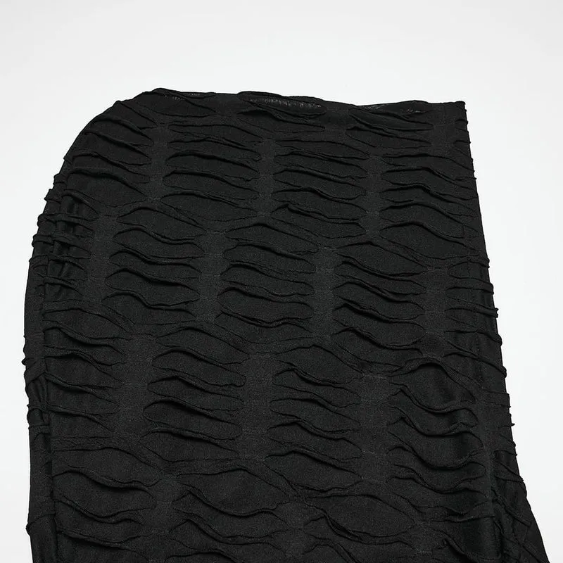 Gothic-Herren-Kapuzenpullover mit Rissen