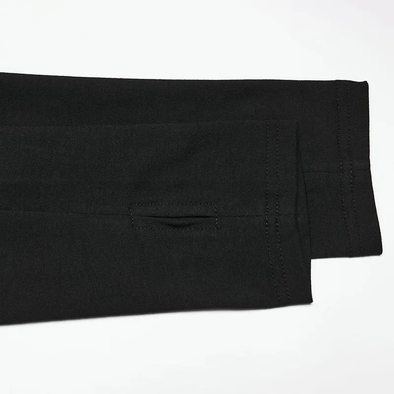 Gothic-Herren-Kapuzenpullover mit Rissen