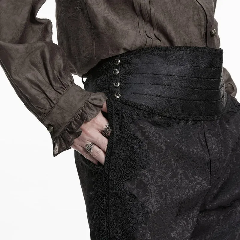 Gothic-Faltengürtel für Herren