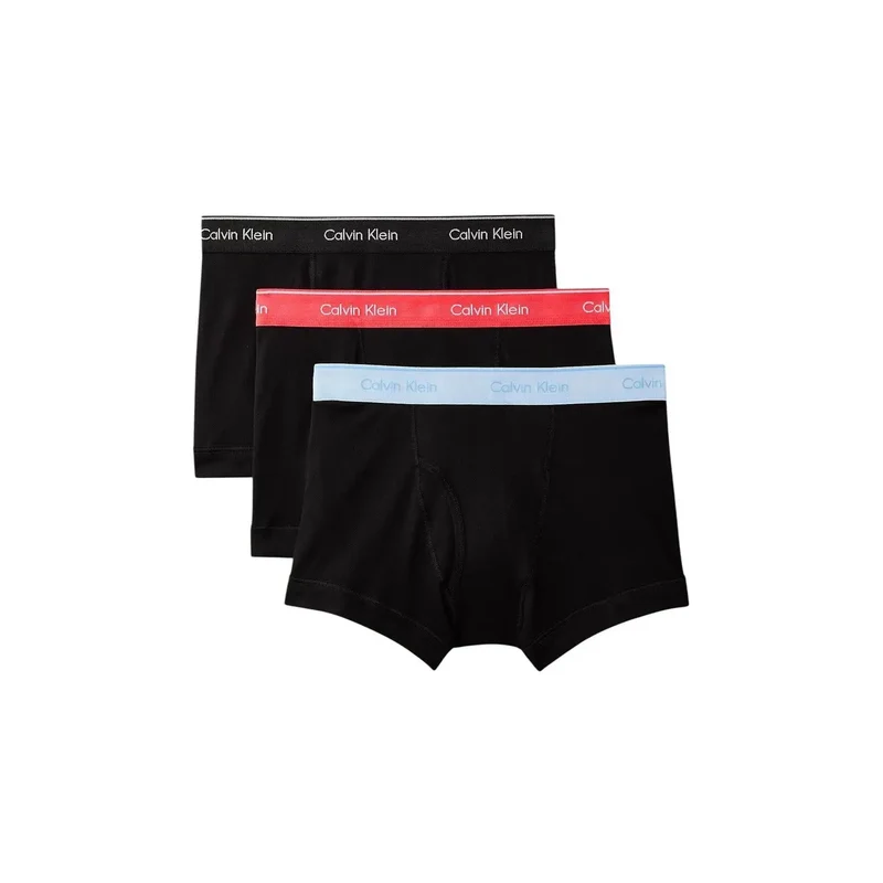 Calvin Klein 3er-Pack schwarze Herren-Badehosen aus Baumwolle