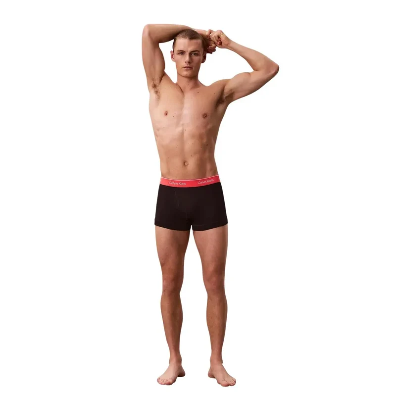 Calvin Klein 3er-Pack schwarze Herren-Badehosen aus Baumwolle