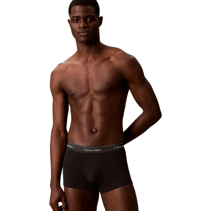 Calvin Klein 3er-Pack schwarze Baumwoll-Badehosen für Herren