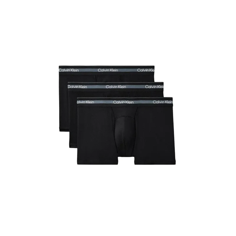Calvin Klein 3er-Pack schwarze Baumwoll-Badehosen für Herren