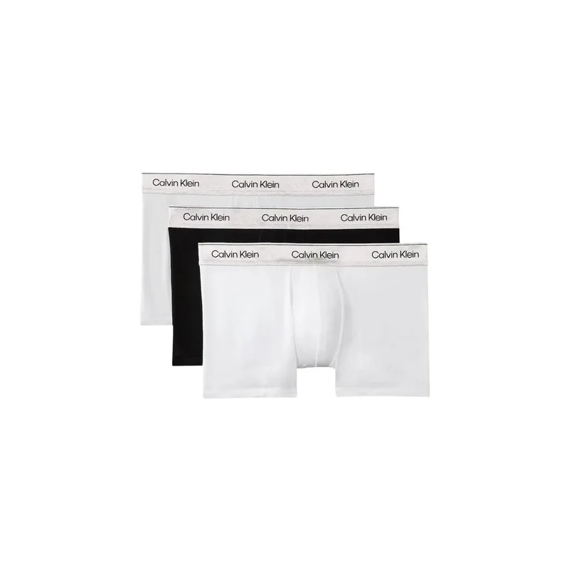 Calvin Klein 3er-Pack schwarze Baumwoll-Badehosen für Herren