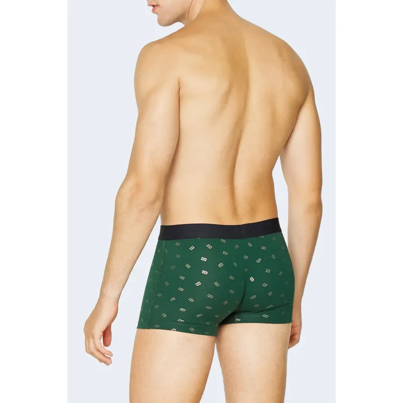 Tommy Hilfiger Herren-Baumwollunterwäsche, grün, Bio