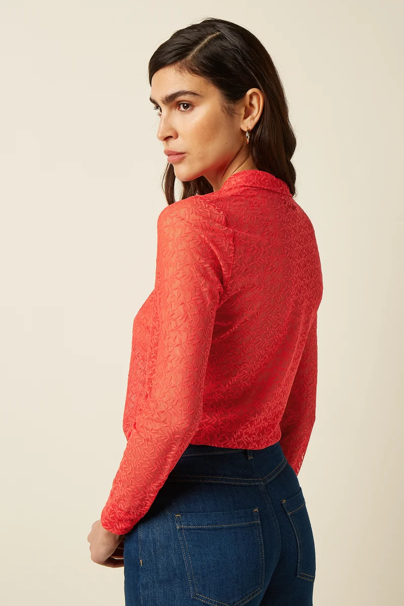 Blouse Stretch Lace