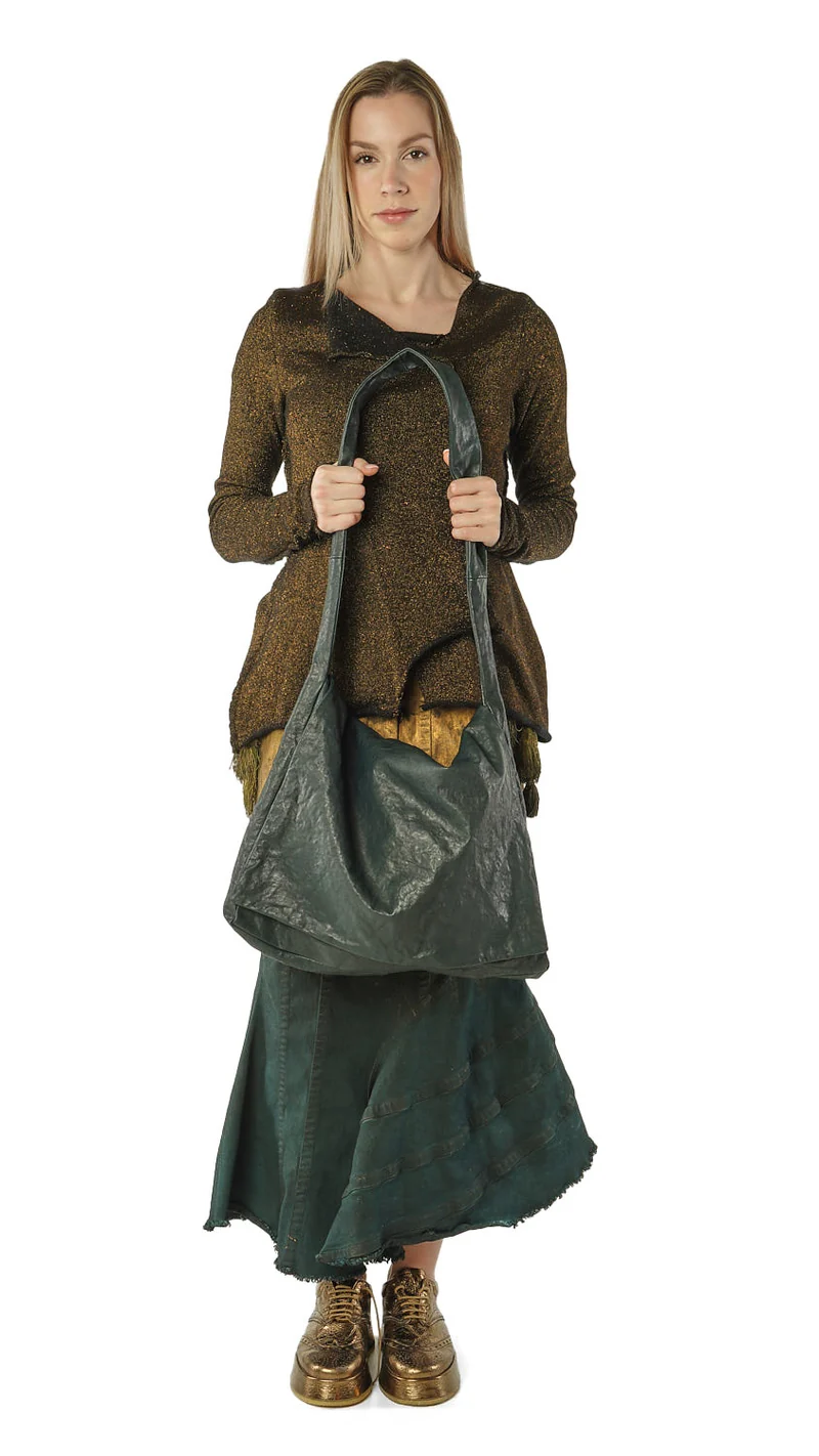 Rundholz Ledertasche