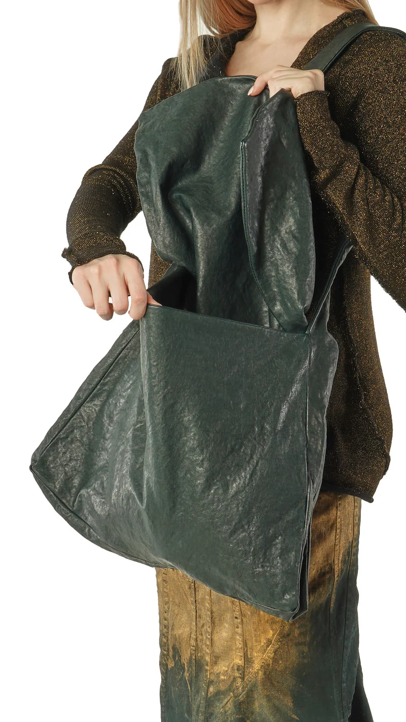 Rundholz Ledertasche