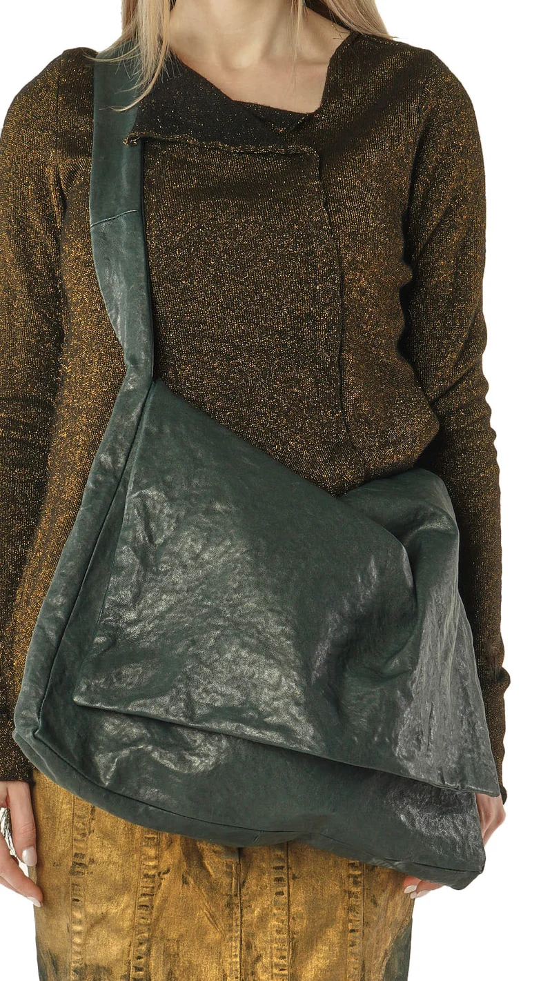 Rundholz Ledertasche