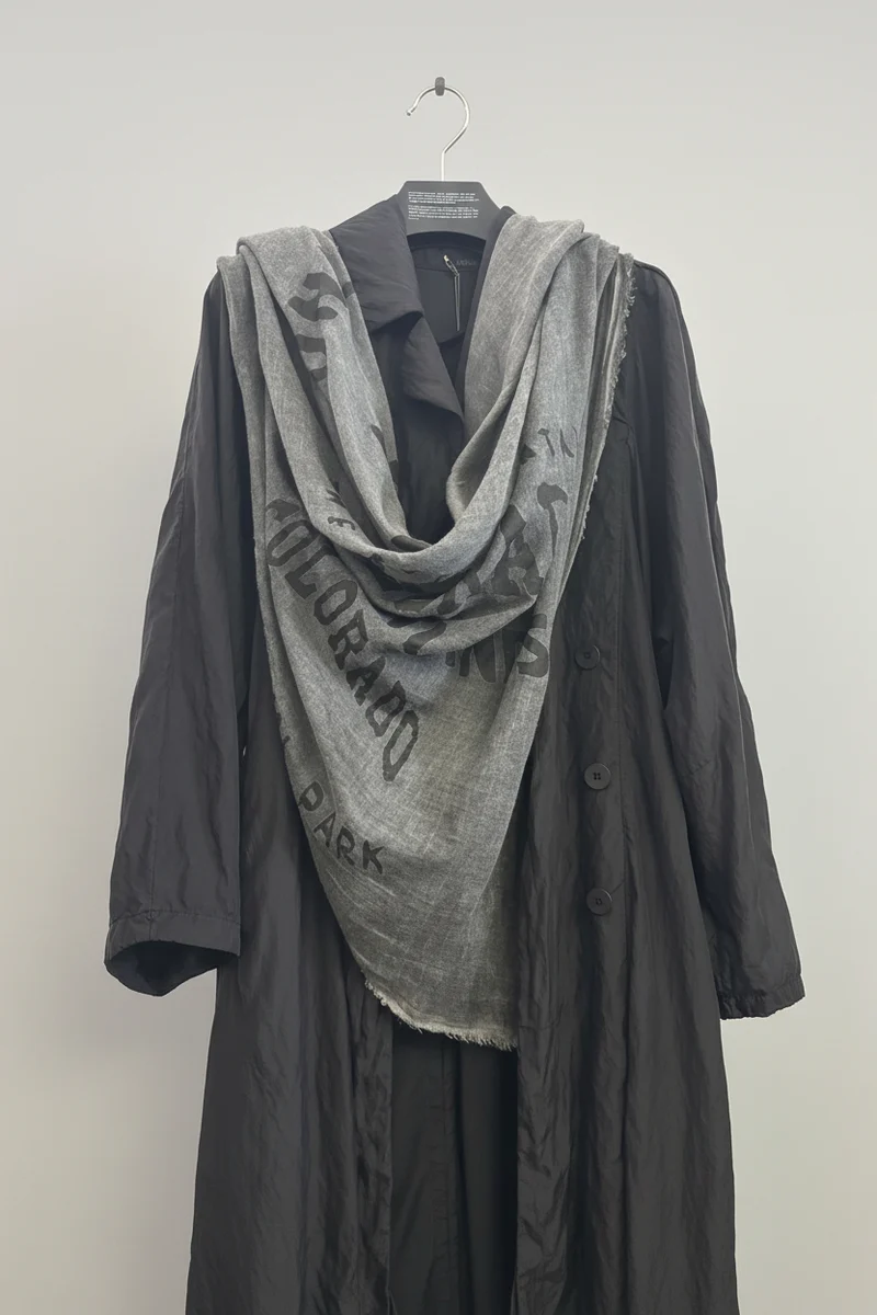 Black Label Tuch mit Print