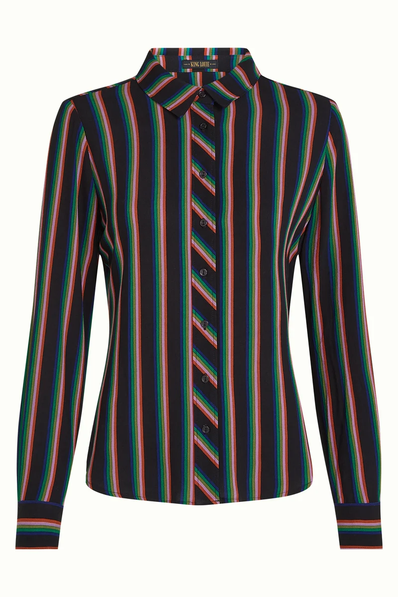 Rosie Blouse Harley Stripe
