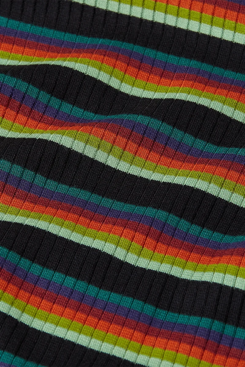 Rollneck Top Lottie Stripe