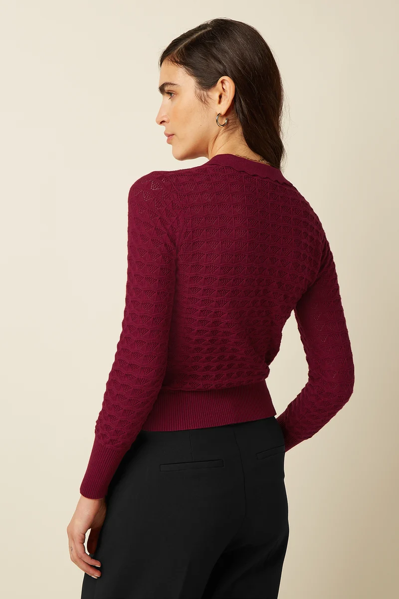 Polo Top Avel Knit