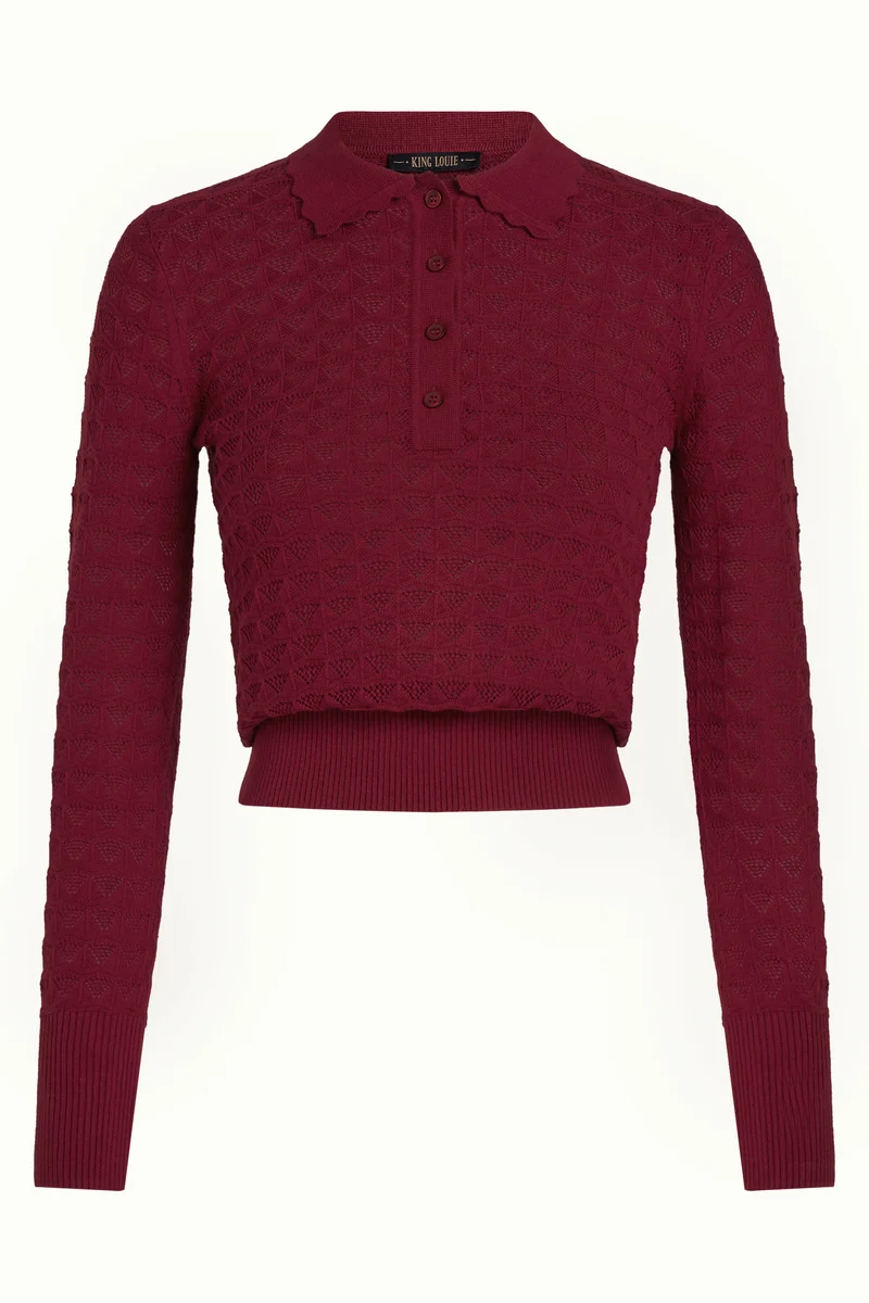 Polo Top Avel Knit