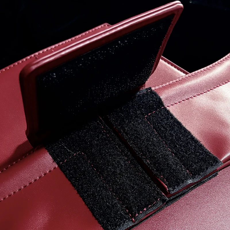 Gothic-Tasche für Damen, rot