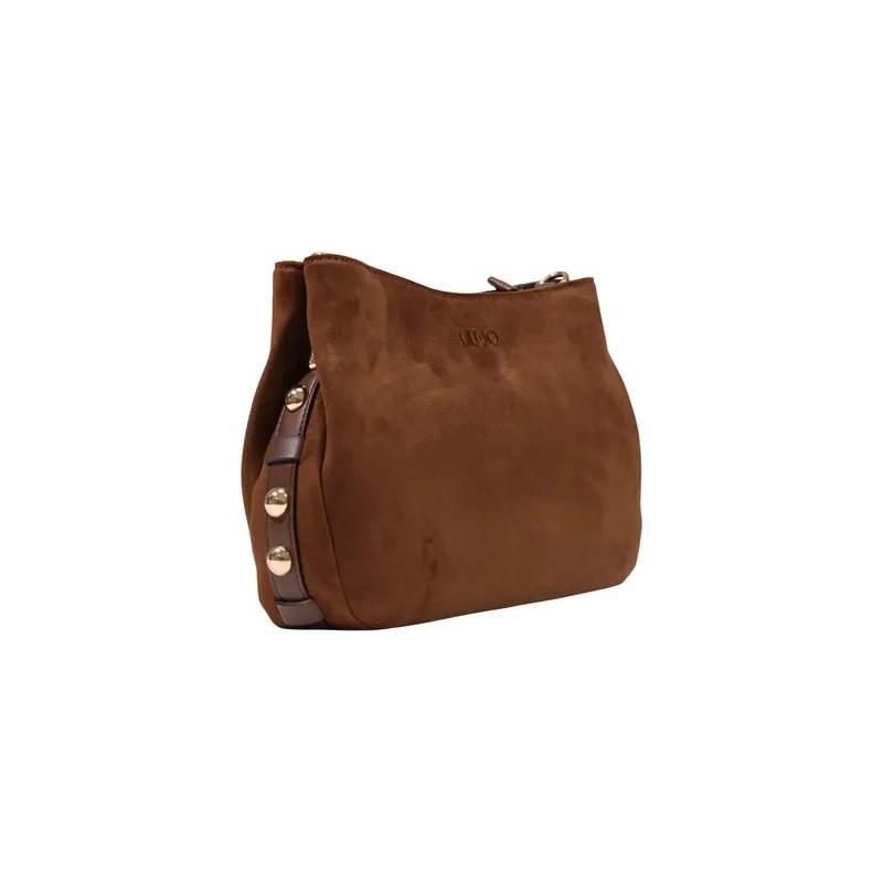 Liu Jo Kleine braune Damenhandtasche aus Polyester, 30 cm breit