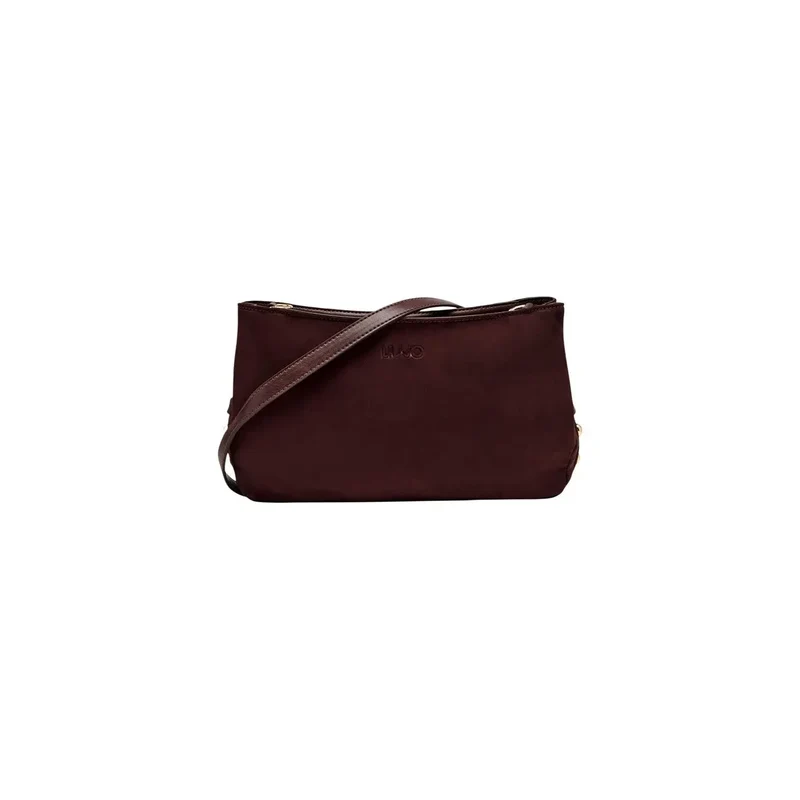 Liu Jo Kleine braune Damenhandtasche aus Polyester, 30 cm breit