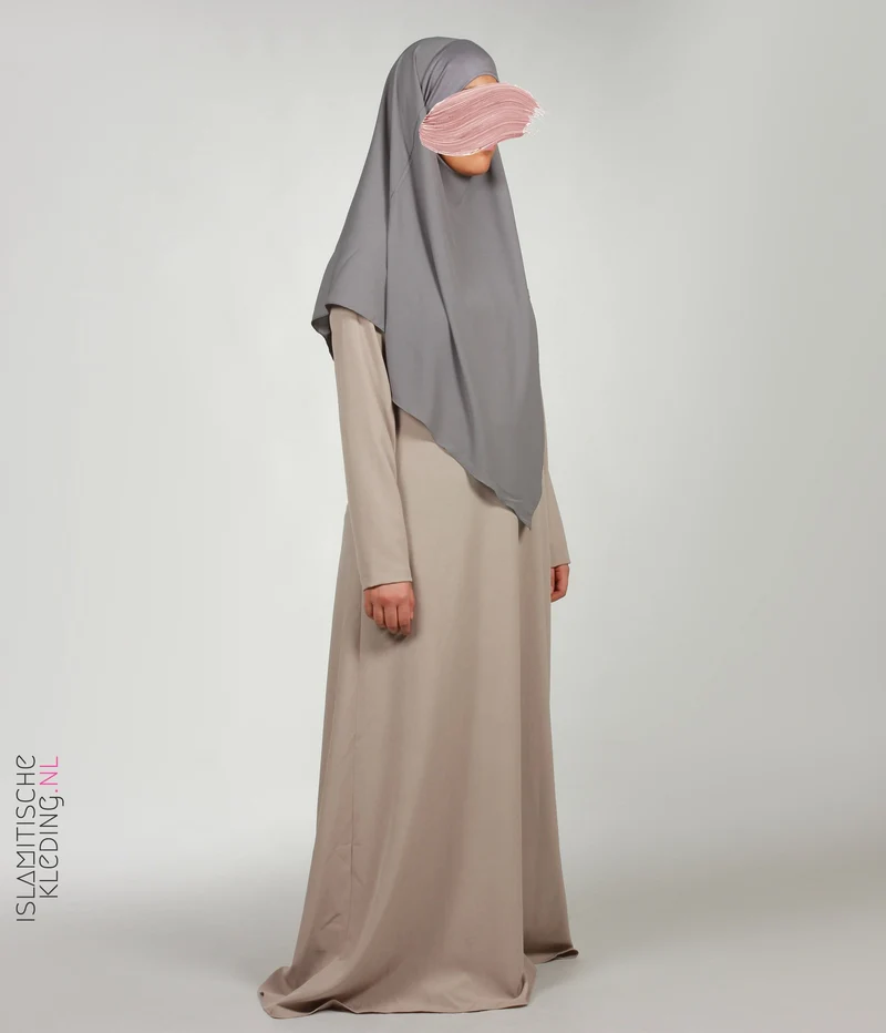 Chiffon Khimar Ash