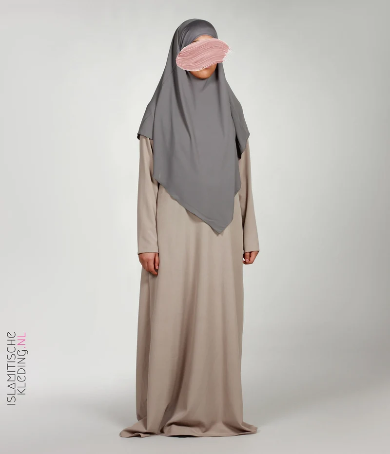 Chiffon Khimar Ash