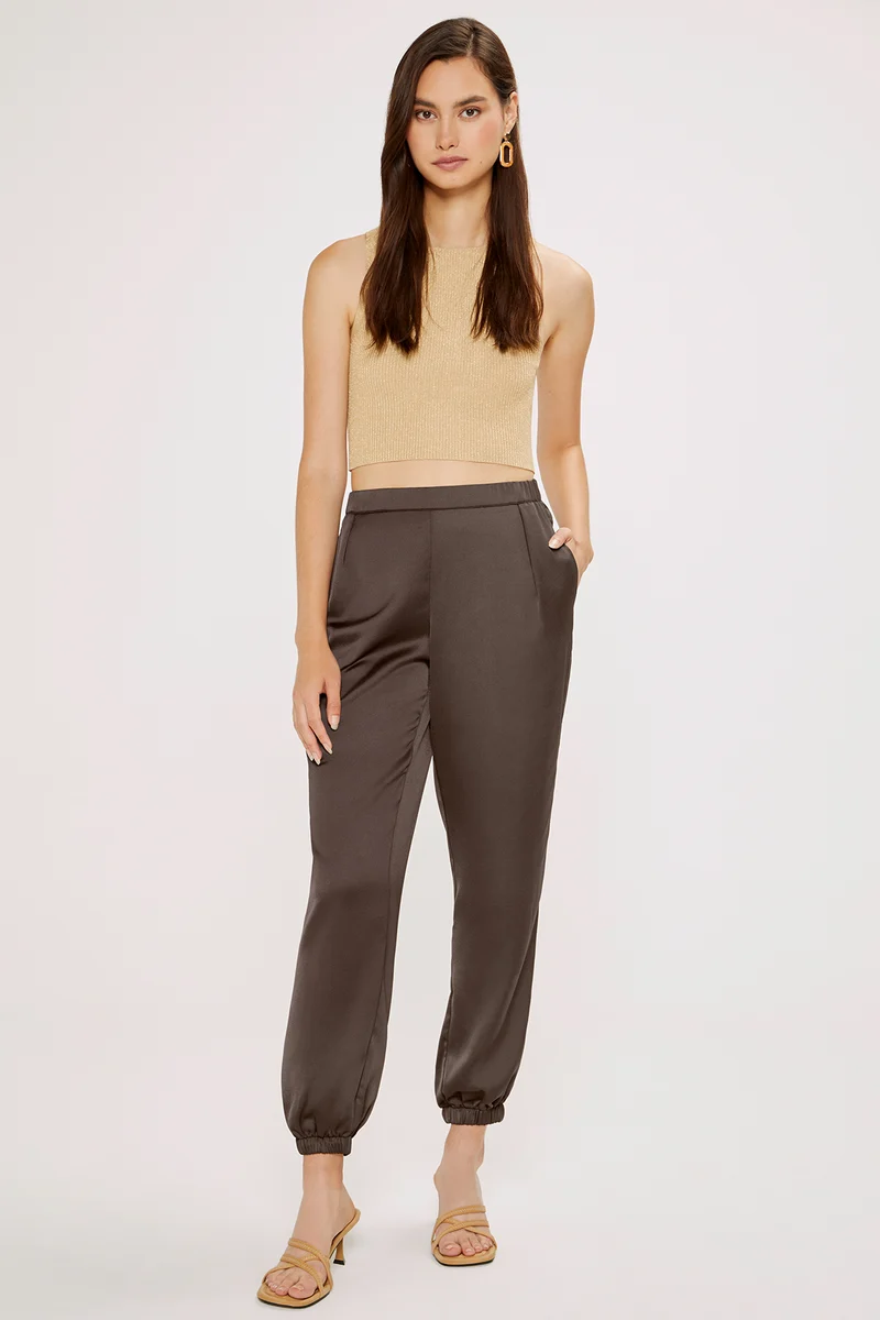 Mila Jogger | Chocolate Brown