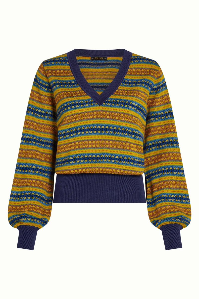 Bell Top V-Neck Rosedale