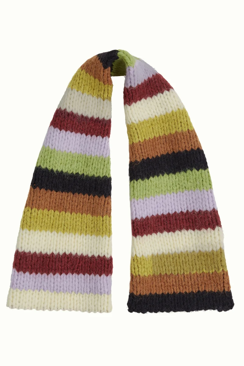 Campo Knit Stripe Scarf