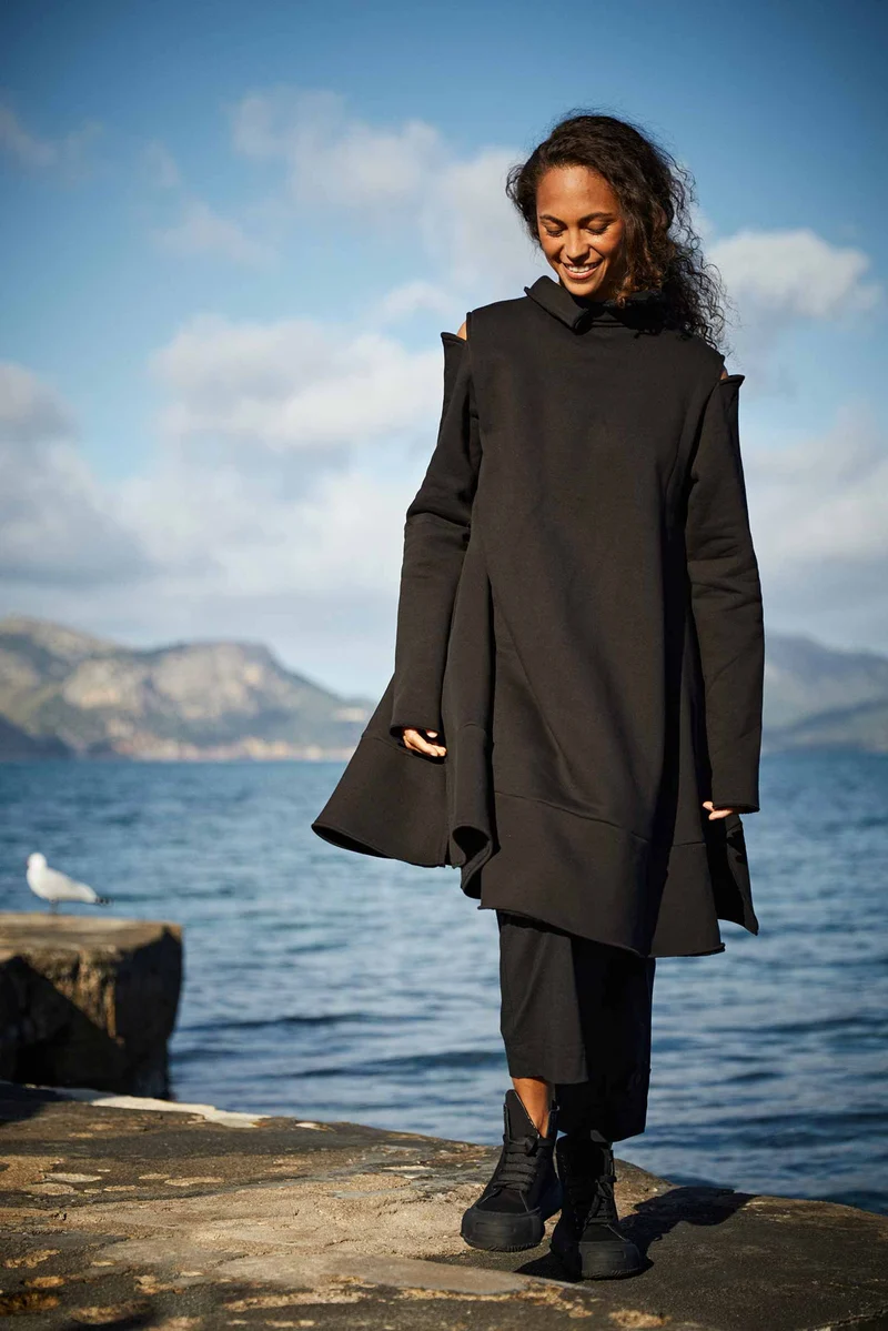 PLÜ Sweatkleid Neoflearedress