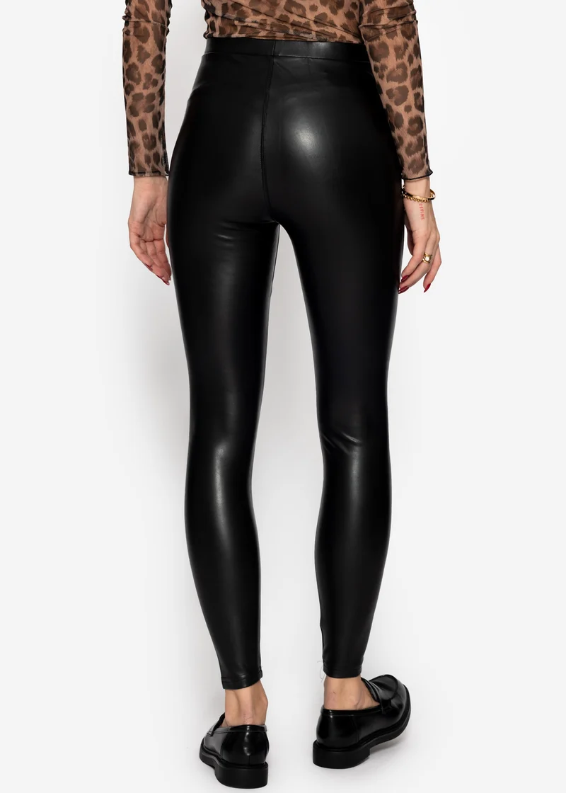 Thermo Leggings - schwarz