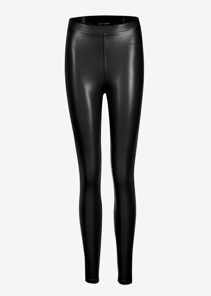 Thermo Leggings - schwarz