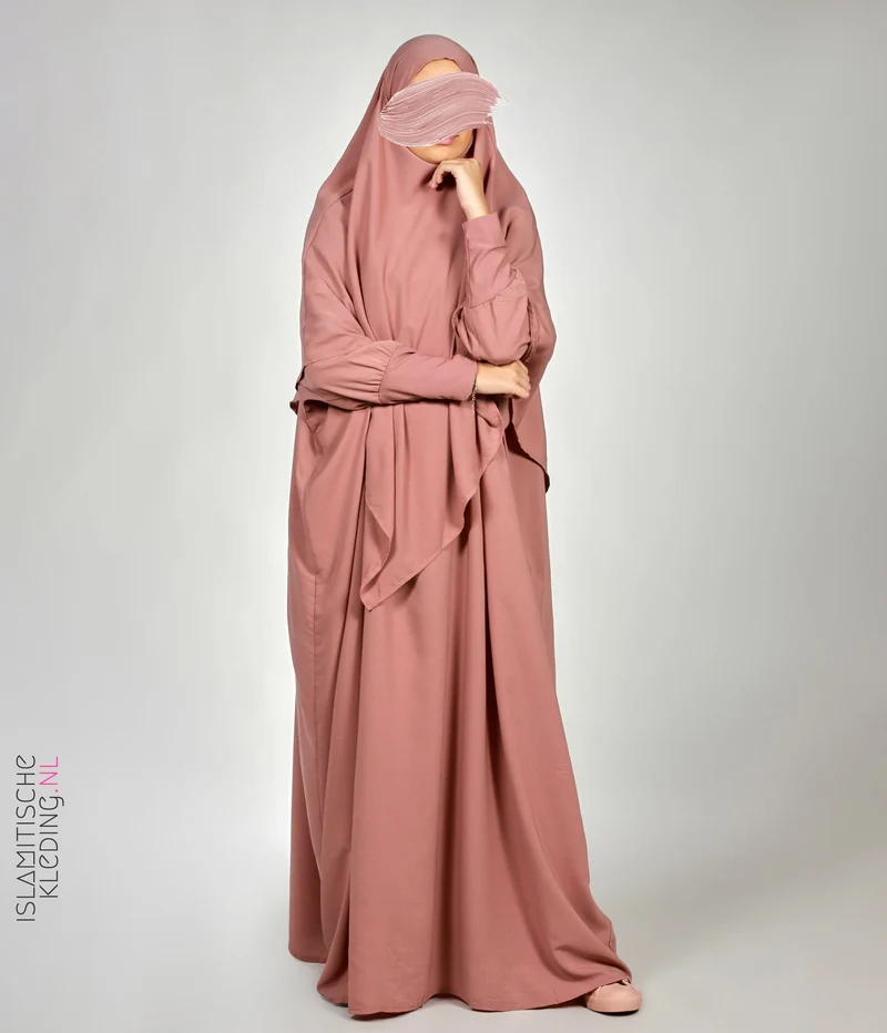 Farasha Abaya Basic - Rosa