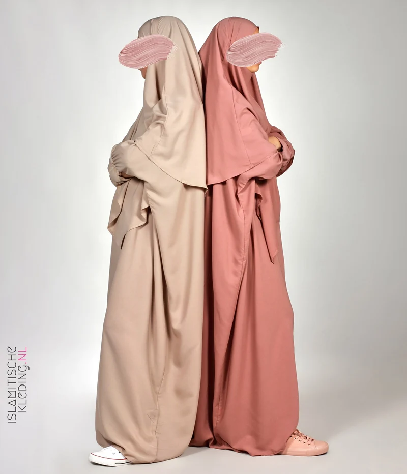 Farasha Abaya Basic - Rosa