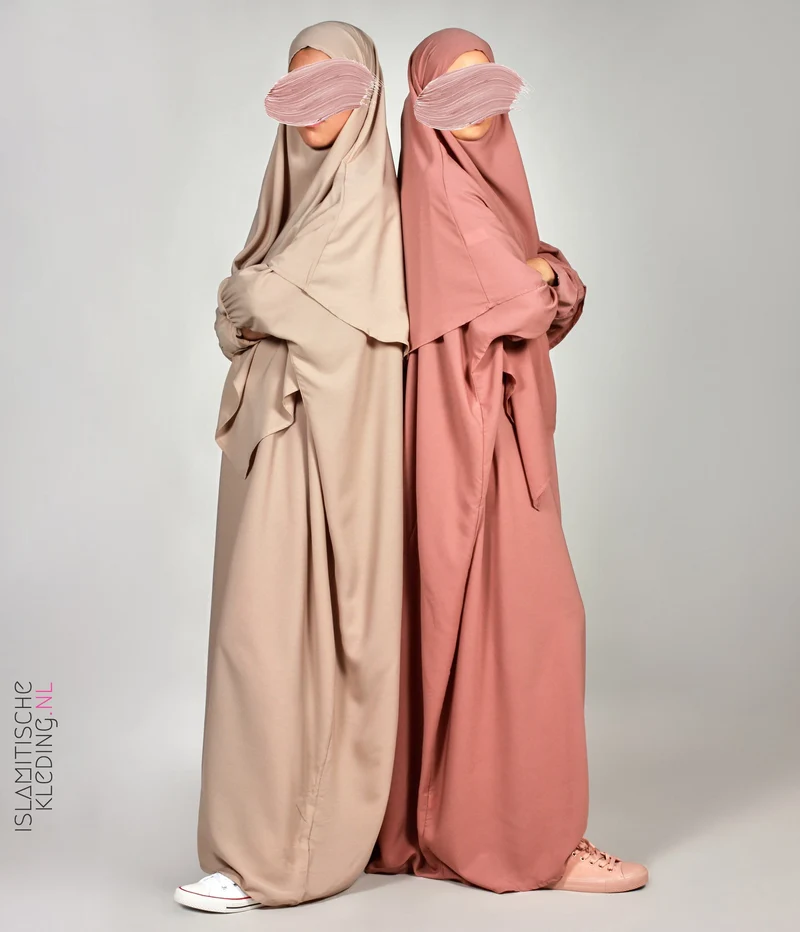 Farasha Abaya Basic - Rosa