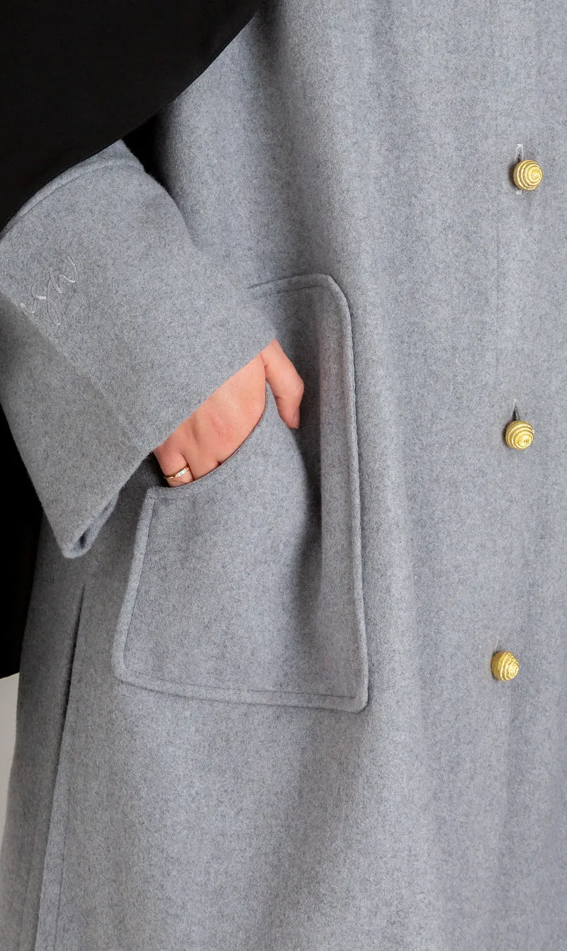 Russisches Wollset - Grau