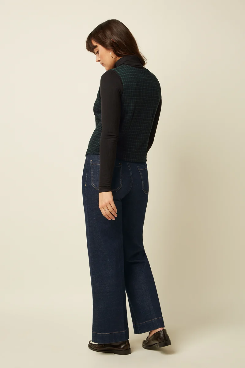Bianca Gilet Reyna Check