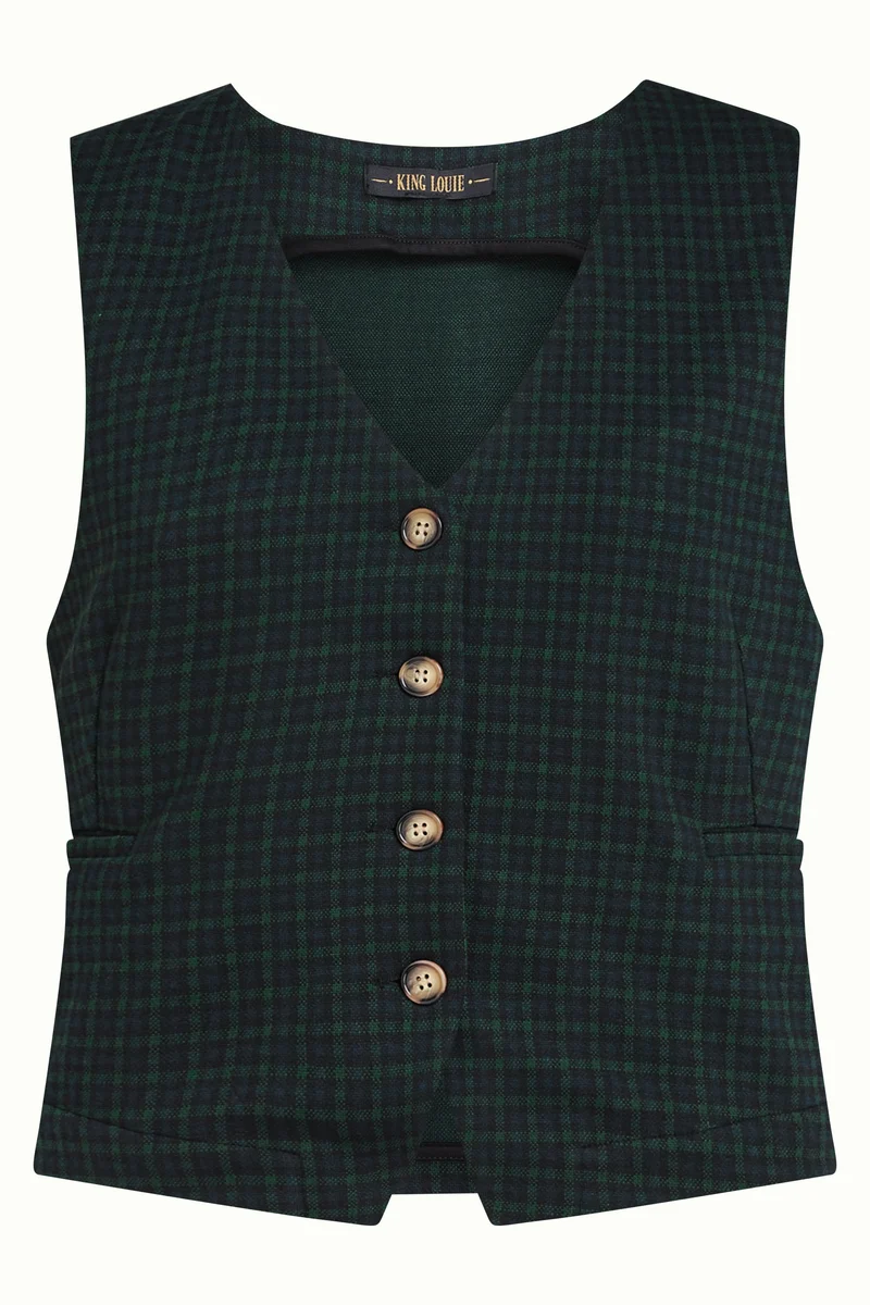 Bianca Gilet Reyna Check