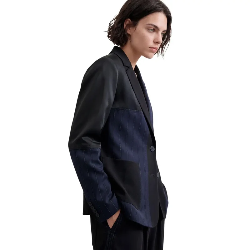 Desigual Damenblazer, blau, Polyestergemisch