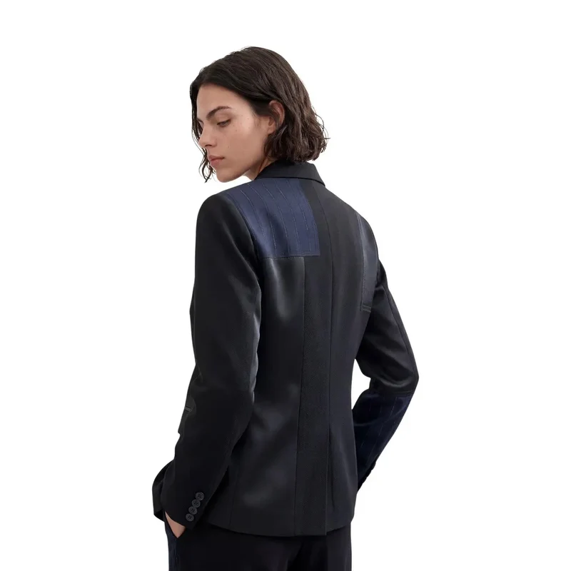 Desigual Damenblazer, blau, Polyestergemisch
