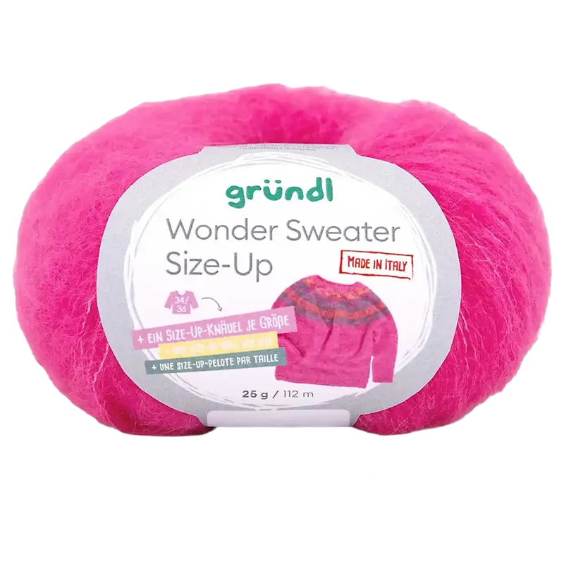Wonder Sweater Size-Up