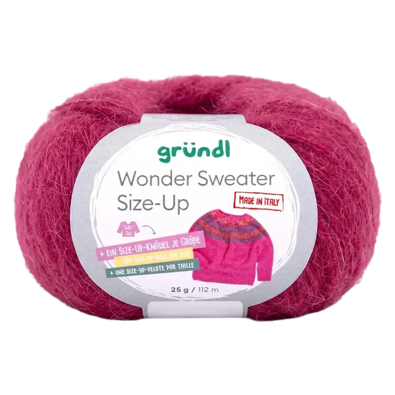 Wonder Sweater Size-Up