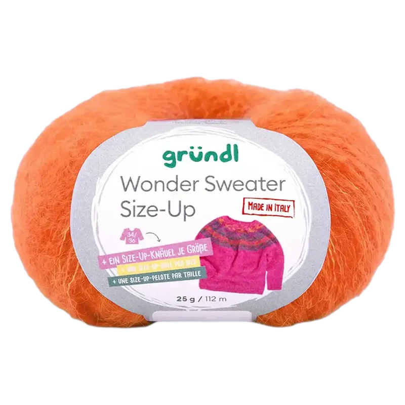Wonder Sweater Size-Up
